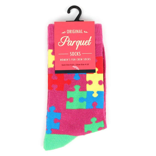 Women's Autism Awareness Novelty Socks