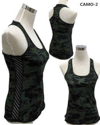 SPORTS YOGA TANK TOP Camo-2