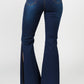 American Bazi Side Slit Flare Jeans