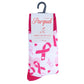 Women's Breast Cancer Ribbon Novelty Sock