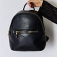 David Jones PU Leather Backpack