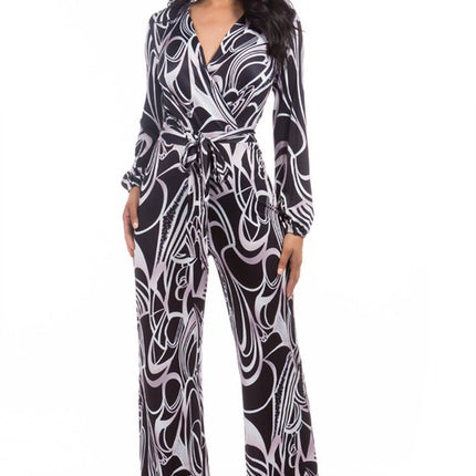 SEXY MULTI PRINT JUMPSUIT