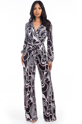 SEXY MULTI PRINT JUMPSUIT