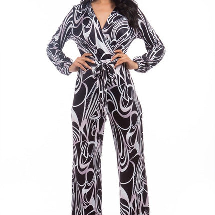 SEXY MULTI PRINT JUMPSUIT