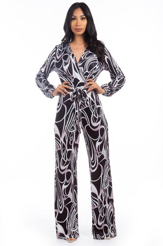 SEXY MULTI PRINT JUMPSUIT