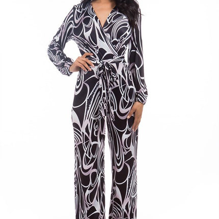 SEXY MULTI PRINT JUMPSUIT