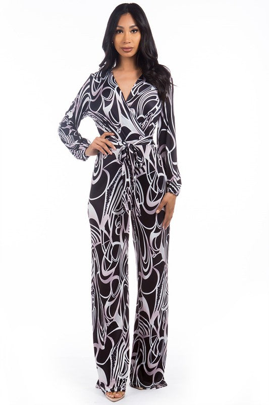 SEXY MULTI PRINT JUMPSUIT