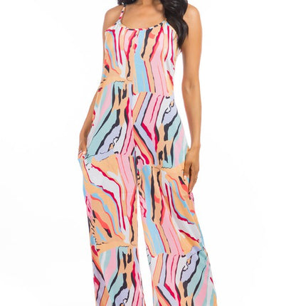 SEXY MULTICOLOR JUMPSUIT