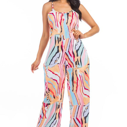 SEXY MULTICOLOR JUMPSUIT