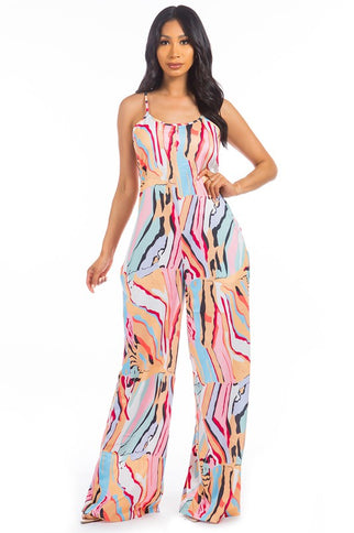 SEXY MULTICOLOR JUMPSUIT