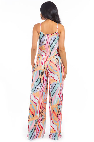 SEXY MULTICOLOR JUMPSUIT