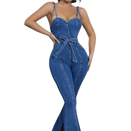 WOMEN FASHION DENIM JUMPSUIT