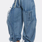 WOMEN FAHION HAREM STYLE DENIM PANTS