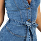 WOMEN FASHION DENIM ROMPERS