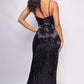 WOMEN FASHION PARTY LONG MAXI DRESS