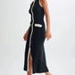 WOMEN FASHION LONG MAXI KNIT DRESS