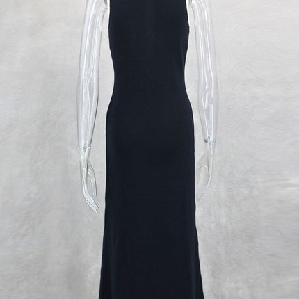 WOMEN FASHION LONG MAXI KNIT DRESS