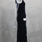 WOMEN FASHION LONG MAXI KNIT DRESS