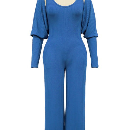 WOMEN TWO PIECE JUMPSUIT SET