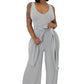 WOMEN TWO PIECE JUMPSUIT SET