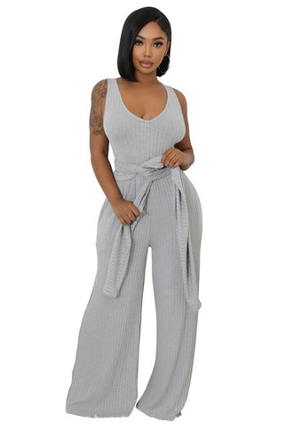 WOMEN TWO PIECE JUMPSUIT SET