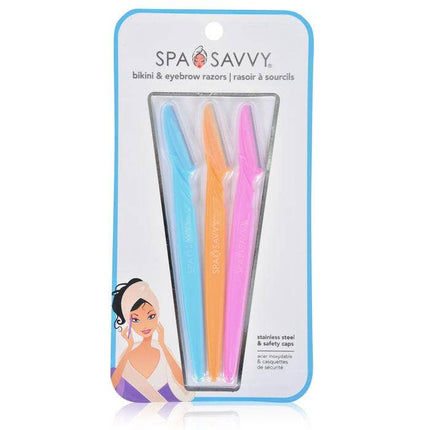 PACK OF 3 BIKINI AND EYEBROW RAZOR