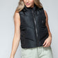 Snobbish Zip Up Quilted Hooded Vest