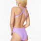 ONE-PIECE BATHING SUIT SIDE CUT-OUT WITH PRINTS ED