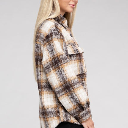 Cozy Plaid Flannel Shacket