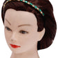 Victorian Cubic Bling Rhinestone Stretch Hairband