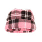 Women's Pink Plaid Fleece Winter Set