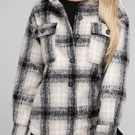 Cozy Plaid Flannel Shacket