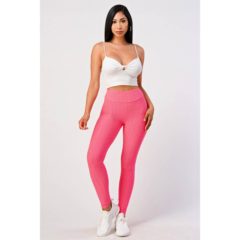 HIGH WAIST YOGA PANTS SCRUNCH BUTT LIFT LEGGINGS