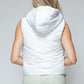 Snobbish Zip Up Quilted Hooded Vest