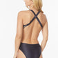 ONE-PIECE BATHING SUIT SIDE CUT-OUT WITH PRINTS ED