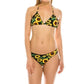 SUN FLOWERS TROPICAL PRINT BIKINI