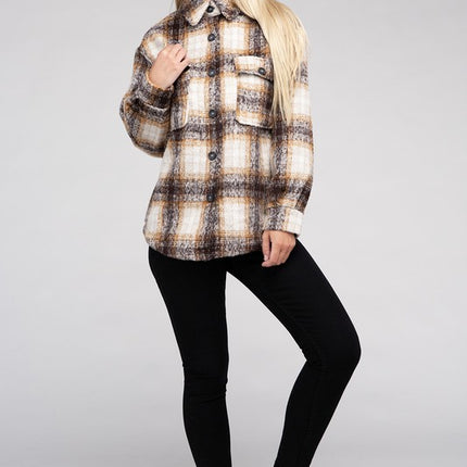 Cozy Plaid Flannel Shacket