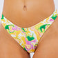 TWO PIECE FLORAL PRINTS O RING BIKINI