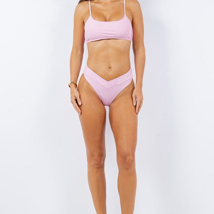 TWO PIECE BANDEAU TOP CLEAN FINISHED BIKINI