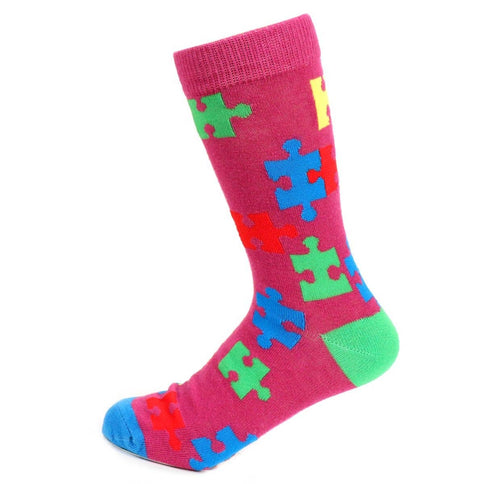 Women's Autism Awareness Novelty Socks