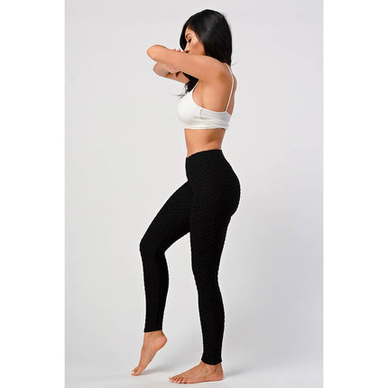 HIGH WAIST YOGA PANTS SCRUNCH BUTT LIFT LEGGINGS WITH POCKET