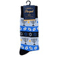 Men's Blue Hanukkah Novelty Socks