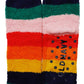 Patterned Fuzzy Fleece Indoor Mid-Crew Socks