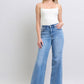 Judy Blue Full Size Wide Leg Jeans with Pockets