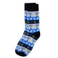 Men's Blue Hanukkah Novelty Socks