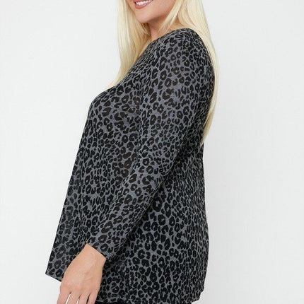 Cheetah Print Tunic