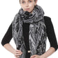 Zig Zag Printed Oblong Scarf