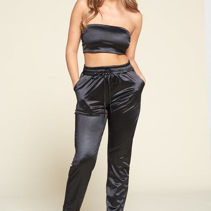 Tube Top Pant Set