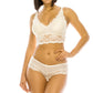 Mesh Bikini Underwear W/ Lace Trim