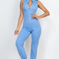 Zip Front Jumpsuit